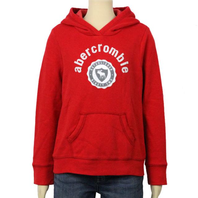 アバクロキッズ AbercrombieKids 正規品 子供服 ガールズ パーカー applique logo graphic hoodie 252-767-0237-050