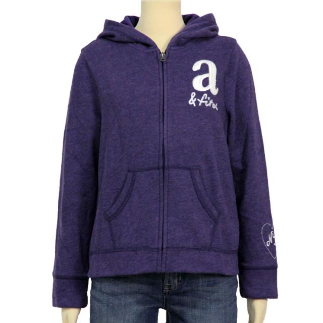 アバクロキッズ AbercrombieKids 正規品 子供服 ガールズ パーカー shine logo full-zip sweatshirt 252-771-0322-068