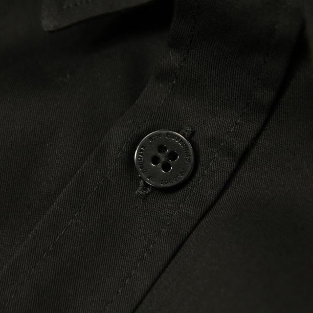 ハン HAN KJOBENHAVN メンズ シャツ EVERYDAY SHIRT 39.1 BLACK