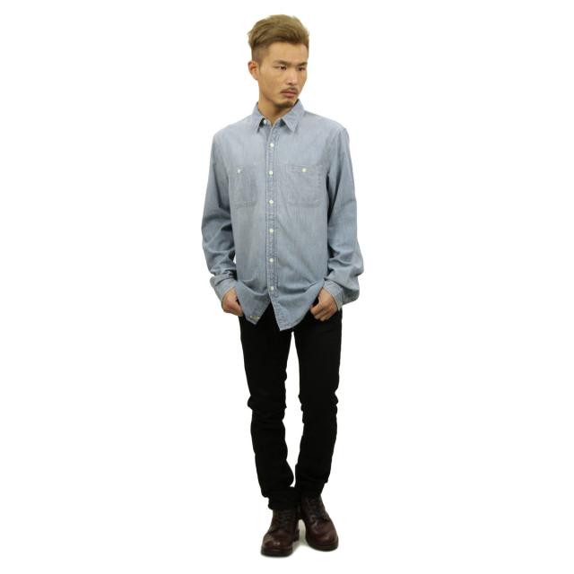 デニムアンドサプライラルフローレン DENIM＆SUPPLY RALPH LAUREN 正規品 メンズ 長袖シャツ COTTON CHAMBRAY SHIRT