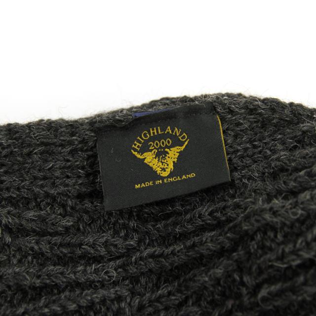 ハイランド2000 HIGHLAND2000 メンズ ニットキャップ AW1504 BOBCAP HL-1612 CHARCOAL