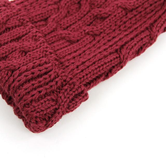 ハイランド2000 HIGHLAND2000 メンズ ニットキャップ AW1504 BOBCAP HL-1612 PORT(BURGUNDY)