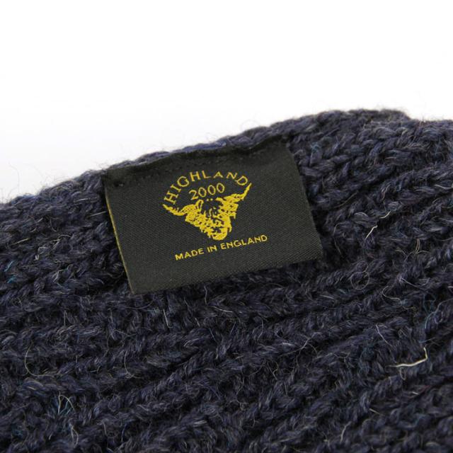 ハイランド2000 HIGHLAND2000 メンズ ニットキャップ AW1504 BOBCAP HL-1612 DENIM