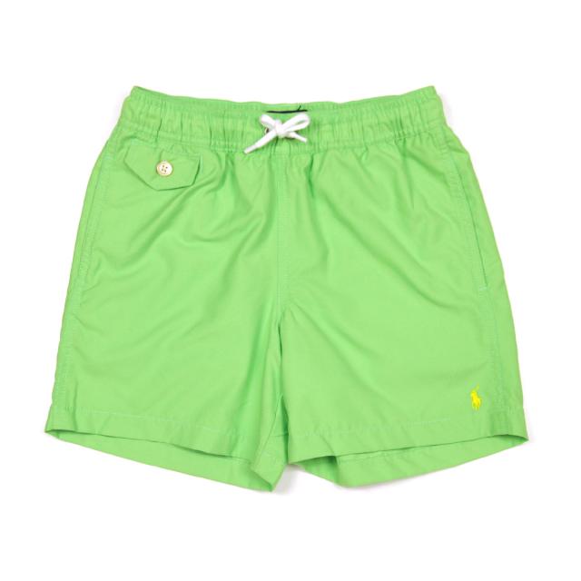 ポロラルフローレンキッズ RALPH LAUREN 正規品 子供服 ボーイズ スイムトップ 水着 TRAVELER SWIM TRUNK 71049136 OASIS GREEN