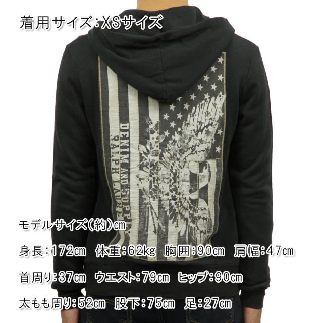 デニムアンドサプライラルフローレン DENIM＆SUPPLY 正規品 メンズ パーカー FLEECE FULL-ZIP HOODIE