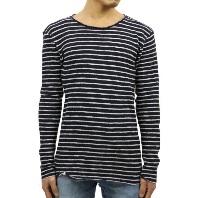 アナケット ANERKJENDT 正規販売店 メンズ 長袖Tシャツ OMESH SWEAT 9516722 BLACK IRIS A