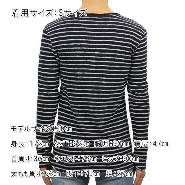 アナケット ANERKJENDT 正規販売店 メンズ 長袖Tシャツ OMESH SWEAT 9516722 BLACK IRIS A