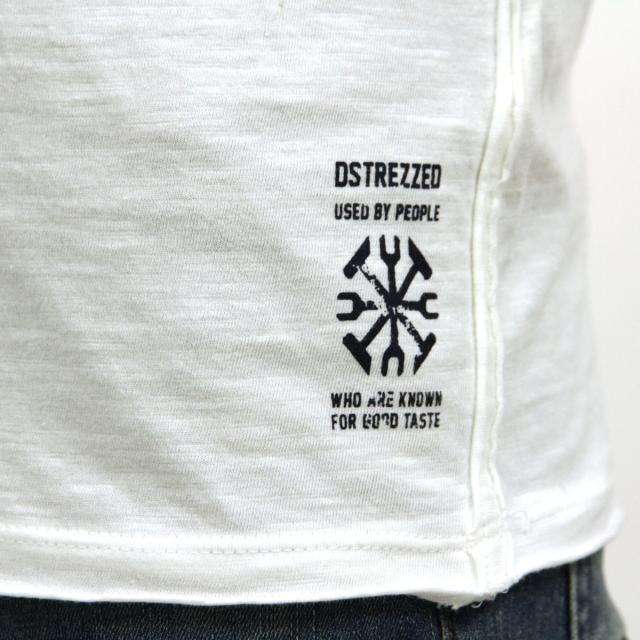 ディストレス DSTREZZED 正規販売店 メンズ 半袖Tシャツ Basic Crew s/s Slub Jersey 202209 1