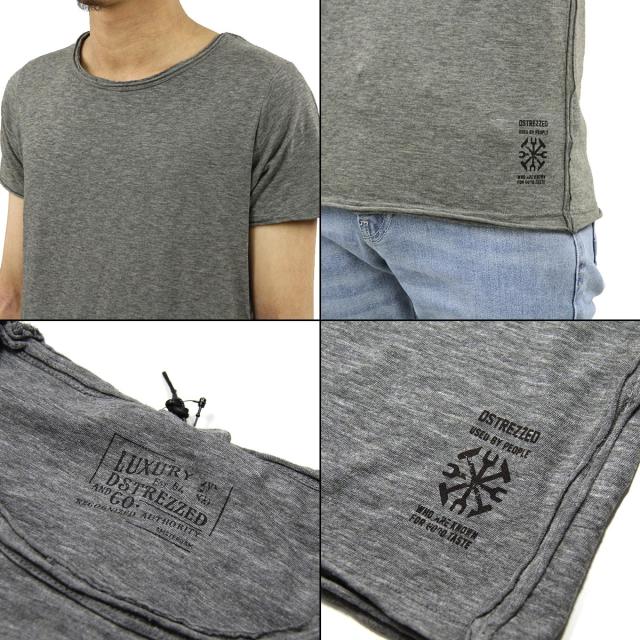 ディストレス DSTREZZED 正規販売店 メンズ 半袖Tシャツ Basic Crew s/s Slub Jersey 202209 94