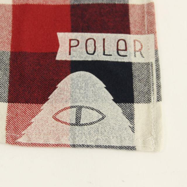 ポーラー POLER 正規販売店 バンダナ スカーフ BANDANAS 636022-RED RED