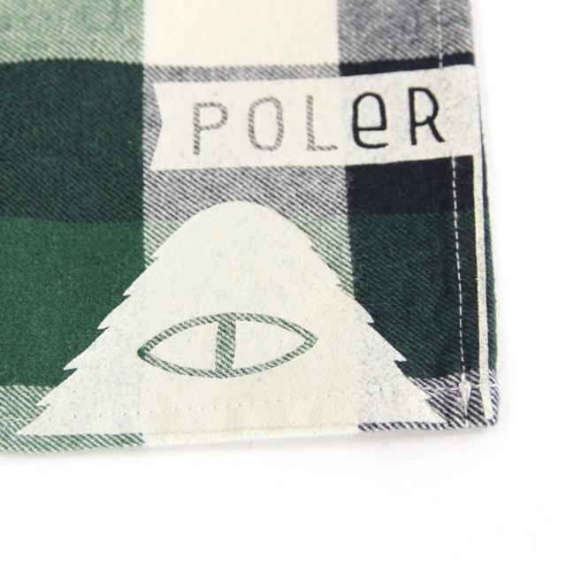 ポーラー POLER 正規販売店 バンダナ スカーフ BANDANAS 636022-GRN GREEN