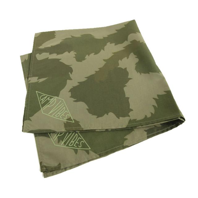 ポーラー POLER 正規販売店 バンダナ スカーフ BANDANAS 636025-GCO GREEN FURRY CAMO