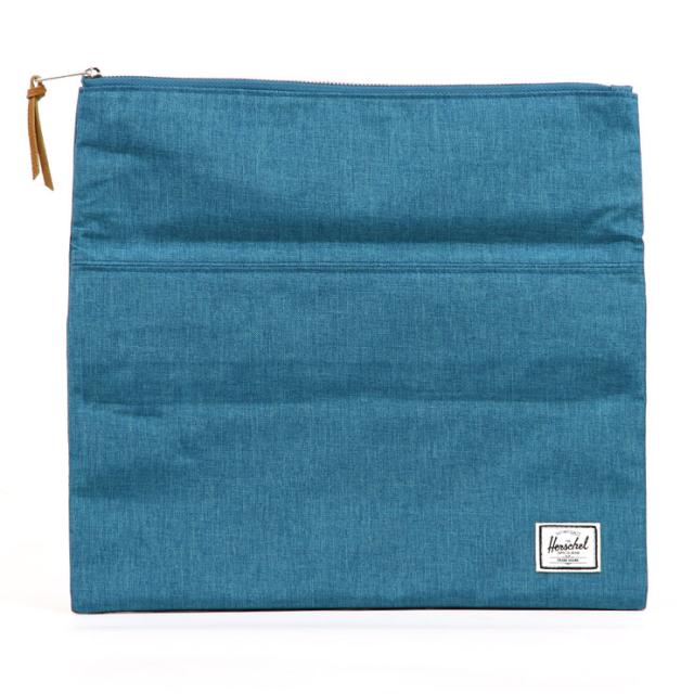 ハーシェル Herschel Supply 正規販売店 クラッチバッグ CARTER LARGE CLASSICS WOMEN'S POUCHES 10207-01260-OS PETROL CROSSHATCH