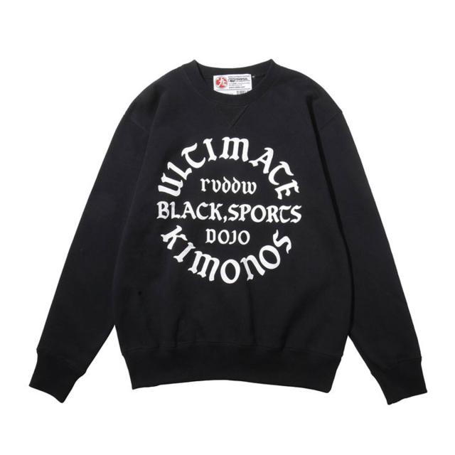 リバーサル REVERSAL メンズ スウェット ULTIMATE KIMONOS CREW SWEAT rvap16aw006 APPAREL BLACK