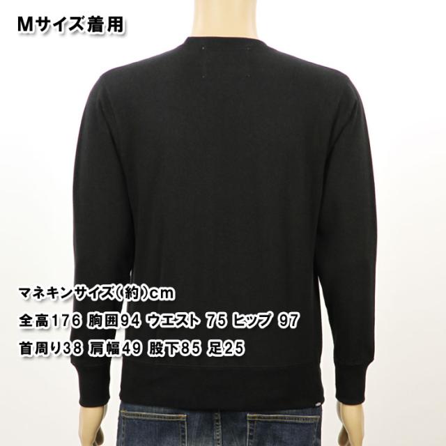 リバーサル REVERSAL メンズ スウェット ULTIMATE KIMONOS CREW SWEAT rvap16aw006 APPAREL BLACK