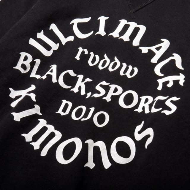 リバーサル REVERSAL メンズ スウェット ULTIMATE KIMONOS CREW SWEAT rvap16aw006 APPAREL BLACK