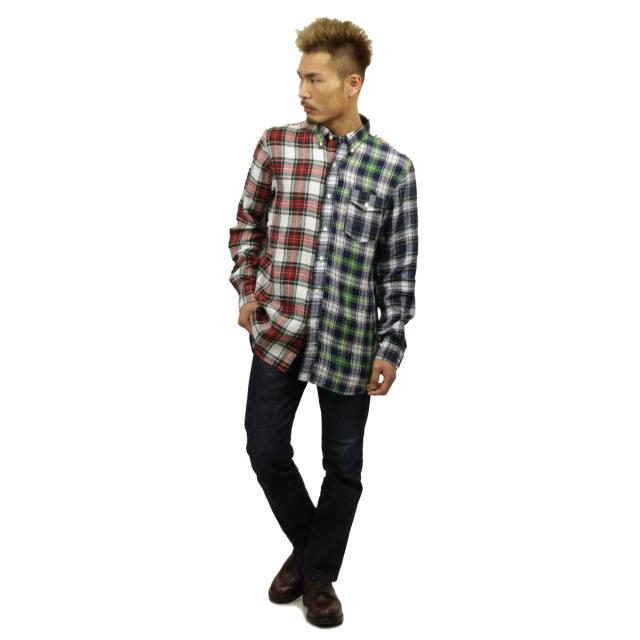 ポロラルフローレン POLO RALPH LAUREN 正規品 メンズ 長袖シャツ PATCHWORK PLAID LINEN SHIRT