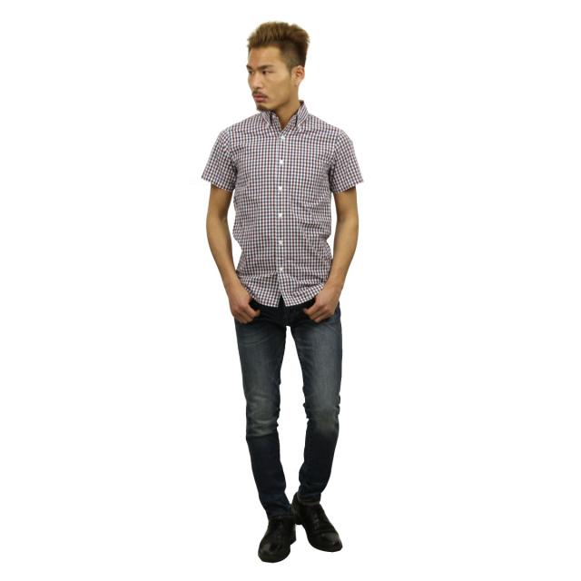 ジェイクルー J.CREW 正規品 メンズ 長袖シャツ SHORT-SLEEVE SLIM WASHED SHIRT e9547