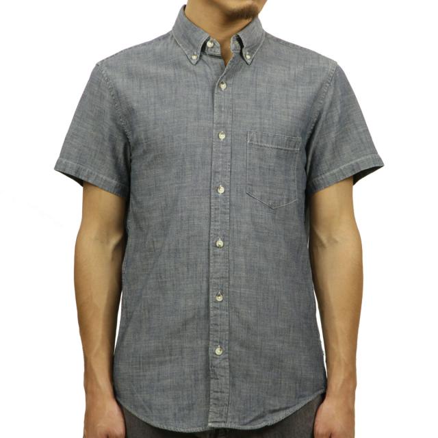 ジェイクルー J.CREW 正規品 メンズ 長袖シャツ SHORT-SLEEVE CHAMBRAY SHIRT e8640