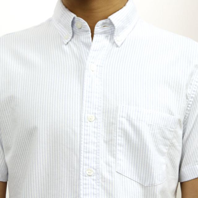 ジェイクルー J.CREW 正規品 メンズ 長袖シャツ SHORT-SLEEVE STRIPED OXFORD SHIRT f3865