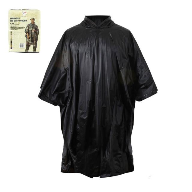 ロスコ ROTHCO 正規品 メンズ レインコート G.I. TYPE RIP-STOP PONCHO 4958 BLACK