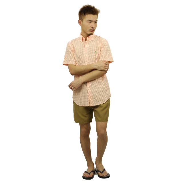 ポロラルフローレン POLO RALPH LAUREN 正規品 メンズ 半袖シャツ STRIPE SHORT SLEEVE SHIRT