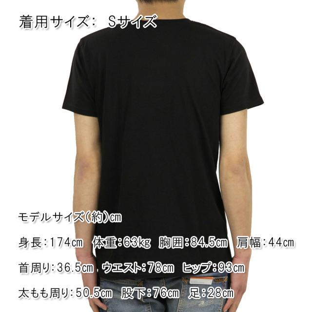 ヌーディージーンズ Nudie Jeans 正規販売店 メンズ 半袖Tシャツ O-Neck Tee B01 Black 131411