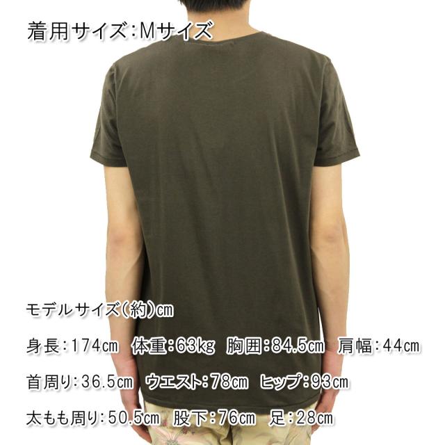 ヌーディージーンズ Nudie Jeans 正規販売店 メンズ 半袖Tシャツ O-Neck Tee B86 Bunker 131411