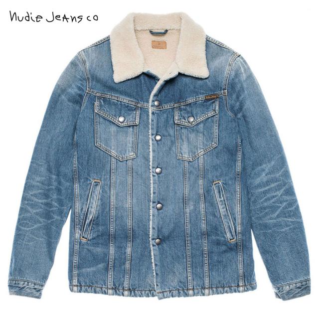 ヌーディージーンズ アウター メンズ 正規販売店 Nudie Jeans ジャケット Lenny B26 Denim 160409 D00S20 クリスマス プレゼント ラッピング ヌーディージーンズ アウター メンズ 正規販売店 Nudie Jeans