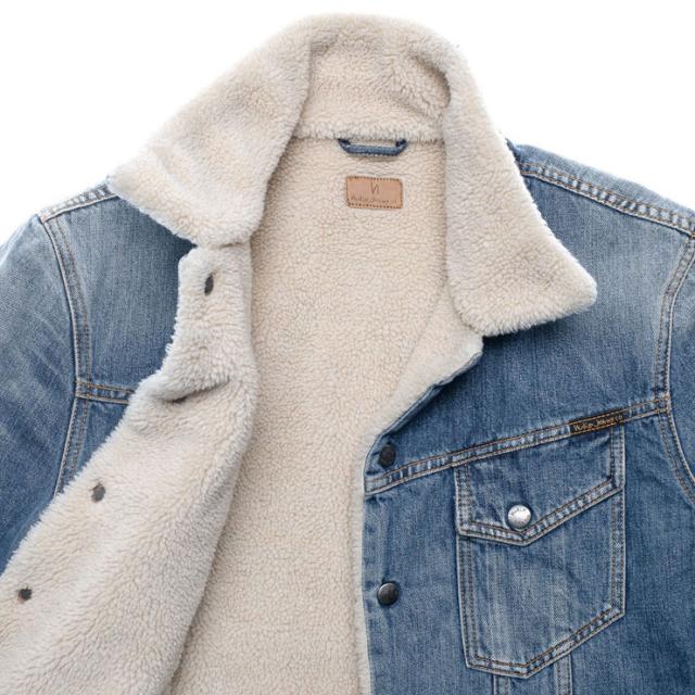 ヌーディージーンズ Nudie Jeans 正規販売店 メンズ アウタージャケット Lenny B26 Denim 160388