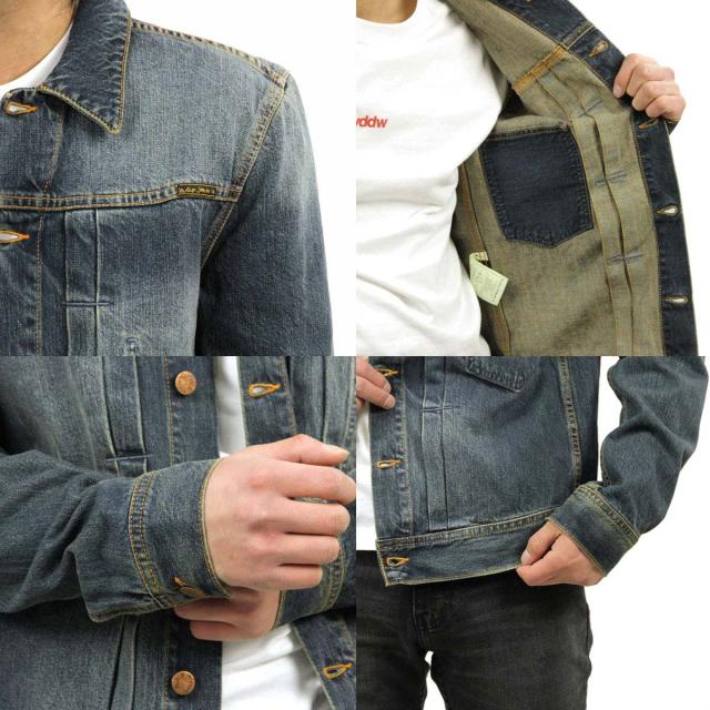 ヌーディージーンズ Nudie Jeans 正規販売店 メンズ アウタージャケット Sonny B26 Denim 160462