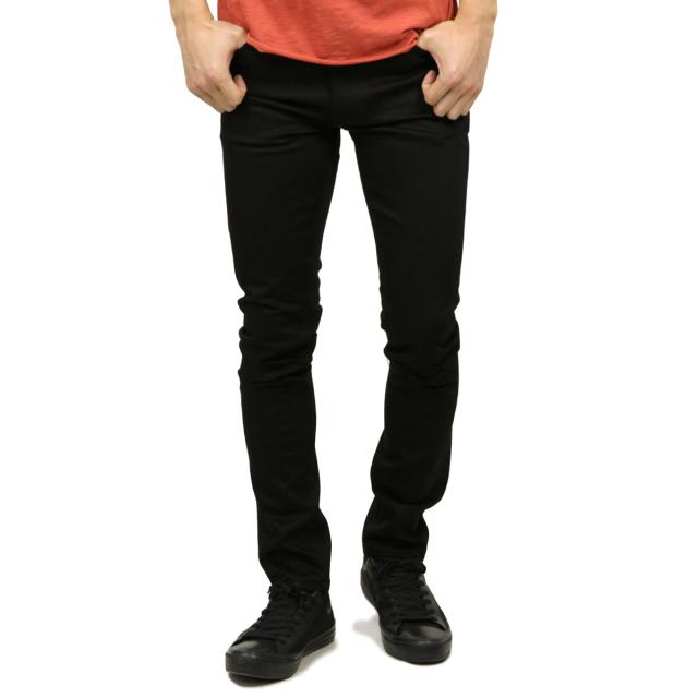 ヌーディージーンズ Nudie Jeans 正規販売店 メンズ ジーンズ Lean Dean 470 Dry Cold Black 111821