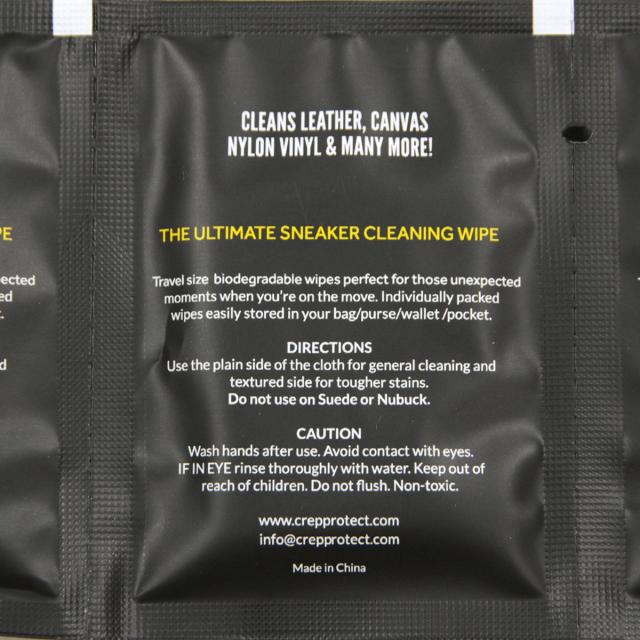 クレッププロテクト CREP PROTECT 正規品 シューケア CREP PROTECT WIPES ペーパークリーナー 12pcs入り 6065-2903