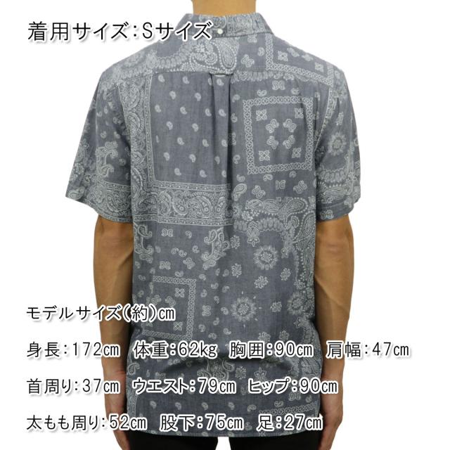 ポロラルフローレン POLO RALPH LAUREN 正規品 メンズ 半袖シャツ INDIGO BANDANNA CHAMBRAY SHIRT
