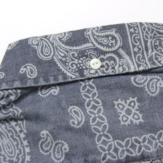 ポロラルフローレン POLO RALPH LAUREN 正規品 メンズ 半袖シャツ INDIGO BANDANNA CHAMBRAY SHIRT