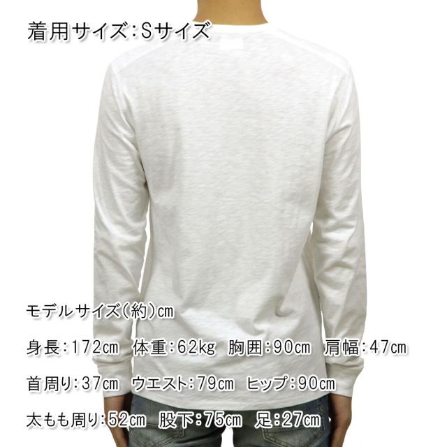 ジェイクルー J.CREW 正規品 メンズ 長袖Tシャツ LONG-SLEEVE TEXTURED COTTON T-SHIRT b4786