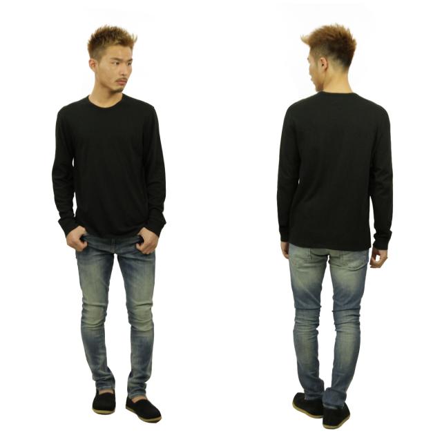 ジェイクルー J.CREW 正規品 メンズ 長袖Tシャツ LONG-SLEEVE TEXTURED COTTON T-SHIRT b4786