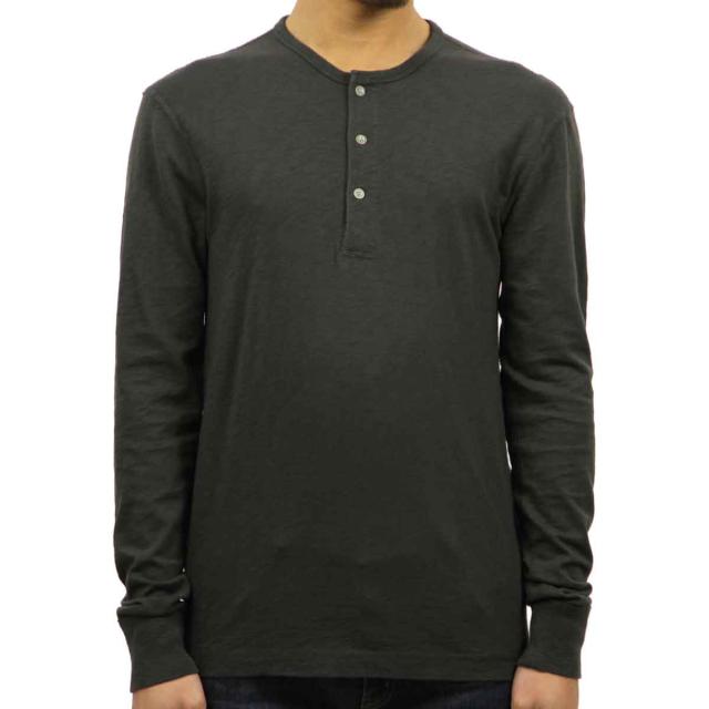ジェイクルー J.CREW 正規品 メンズ 長袖Tシャツ TEXTURED COTTON HENLEY a9084