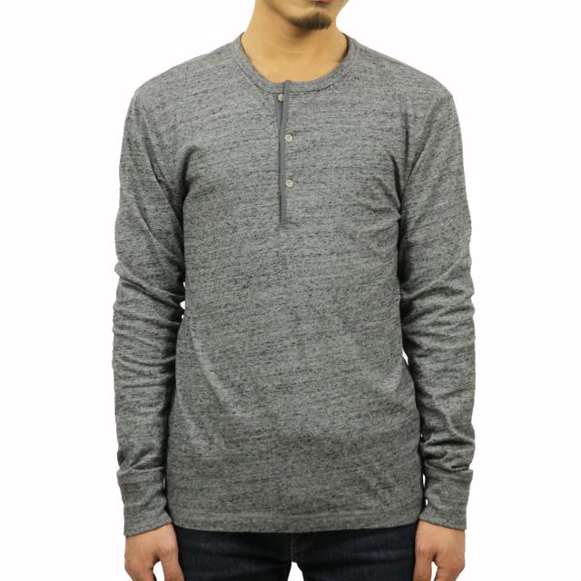 ジェイクルー J.CREW 正規品 メンズ 長袖Tシャツ MARLED COTTON HENLEY 02938