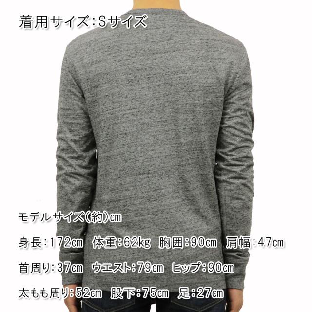 ジェイクルー J.CREW 正規品 メンズ 長袖Tシャツ MARLED COTTON HENLEY 02938