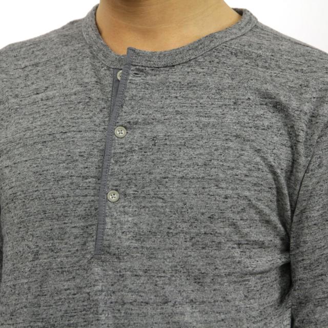 ジェイクルー J.CREW 正規品 メンズ 長袖Tシャツ MARLED COTTON HENLEY 02938