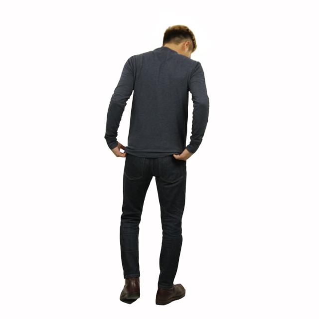 ジェイクルー J.CREW 正規品 メンズ 長袖Tシャツ MARLED COTTON HENLEY 02938