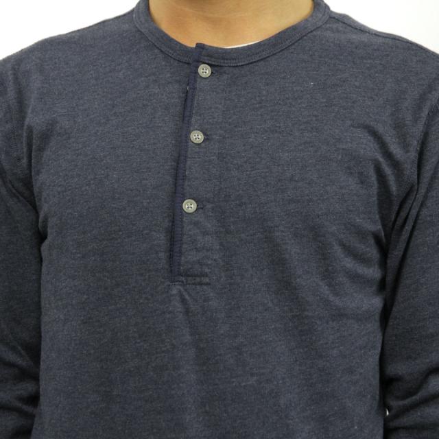 ジェイクルー J.CREW 正規品 メンズ 長袖Tシャツ MARLED COTTON HENLEY 02938
