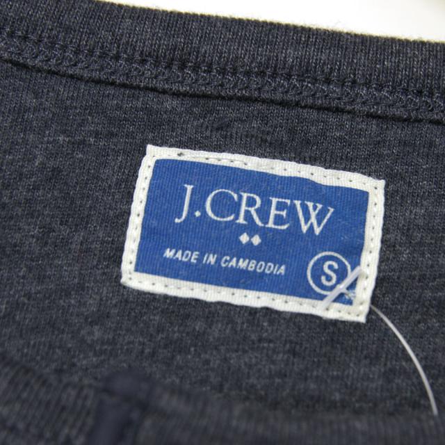 ジェイクルー J.CREW 正規品 メンズ 長袖Tシャツ MARLED COTTON HENLEY 02938