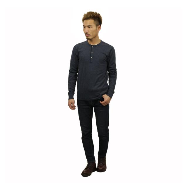 ジェイクルー J.CREW 正規品 メンズ 長袖Tシャツ MARLED COTTON HENLEY 02938