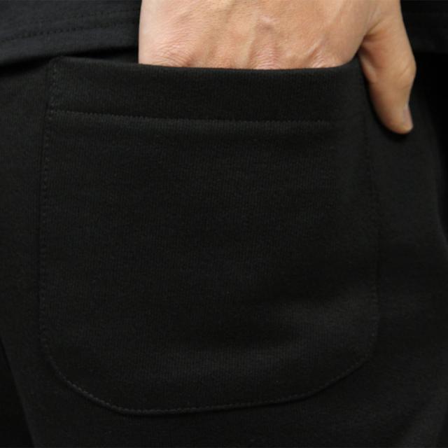 チャンピオン CHAMPION 正規品 メンズ ハーフパンツ SWEAT HALF PANTS P4971 Reverse Weave Pant w/ pockets 003-BLACK