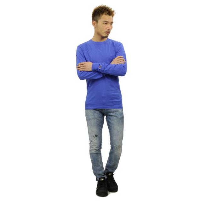 チャンピオン CHAMPION 正規品 メンズ 長袖Tシャツ L/S TEE T2229 Cotton Long Sleeve Tee GUX-SURFTHEWEB C logo on left sleeve