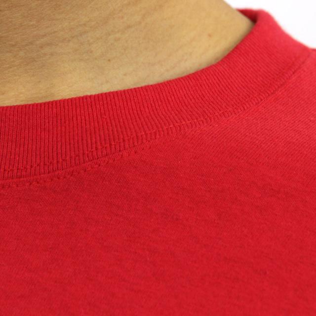 チャンピオン CHAMPION 正規品 メンズ 長袖Tシャツ L/S TEE T2229 Cotton Long Sleeve Tee W3J-TEAMREDSCARLET C logo on left sleeve