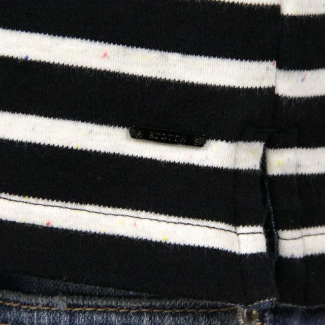 メゾンスコッチ レディース Tシャツ ロンT 正規販売店 MAISON SCOTCH 長袖Tシャツ L/S breton Tee 100218 B D00S20 MAISON SCOTCH メゾンスコッチ レディース Tシャツ ロンT 正規