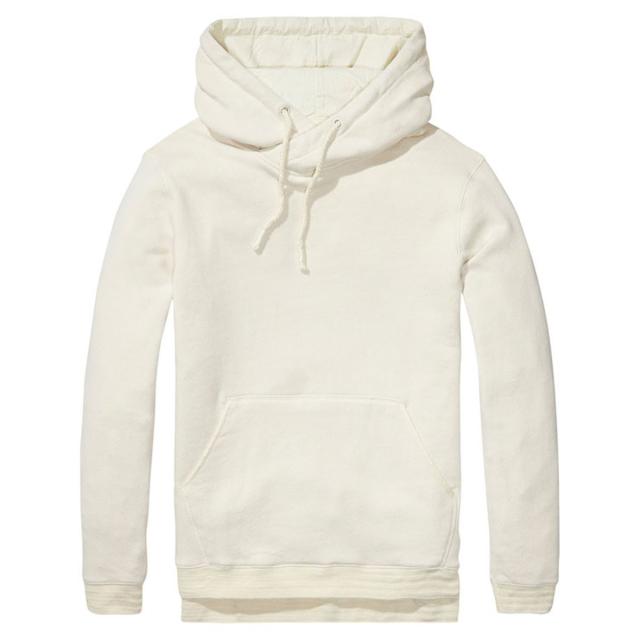 メゾンスコッチ MAISON SCOTCH 正規販売店 レディース ジップアップパーカー ZIP-THROUGH TWISTED HOODIE  ALONE 134839 5 ECRU 20%OFFセール 【販売期間 7/13 0:00〜7/26 9:59】 メゾン